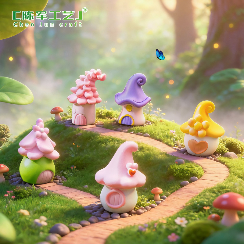 Micro Landscape Creative Cartoon Elf Small House Gardening Landscaping DIY Decorations Accessories Mini Desktop Small Ornaments Micro Landscape Creative Cartoon Elf Small House Gardening Landscaping DIY Decorations Accessories Mini Desktop Small Ornaments