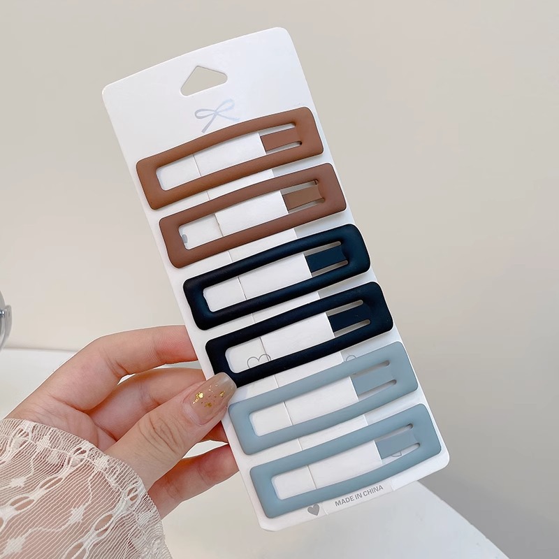 Pinza bb de color dopamina para niños cabello roto estrella de cinco puntas horquilla para niñas que no lastima el cabello, pinza para el cabello con flequillo para bebés, accesorios para el cabello lindos