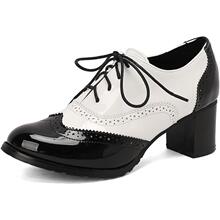 K 53973 White round toe low top brogue shoes ��ɫԲͷ�Ͱﲼ