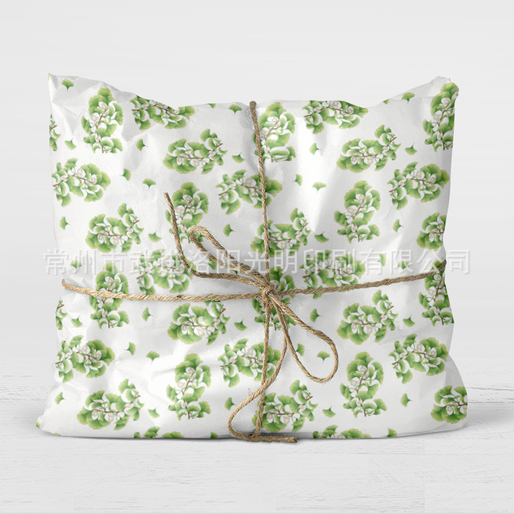 Wilderness Forest Eucalipto Hojas de papel de Sydney Patrón verde Cortar flores Caja de regalo Papel de revestimiento Papel de embalaje de ropa