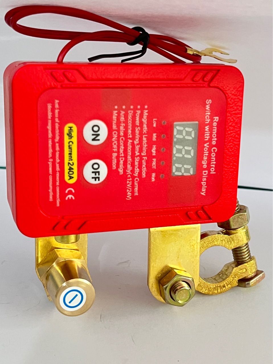 25 new cross-border car battery power-off switch 12v24v anti-leakage power high-power battery power-off switch