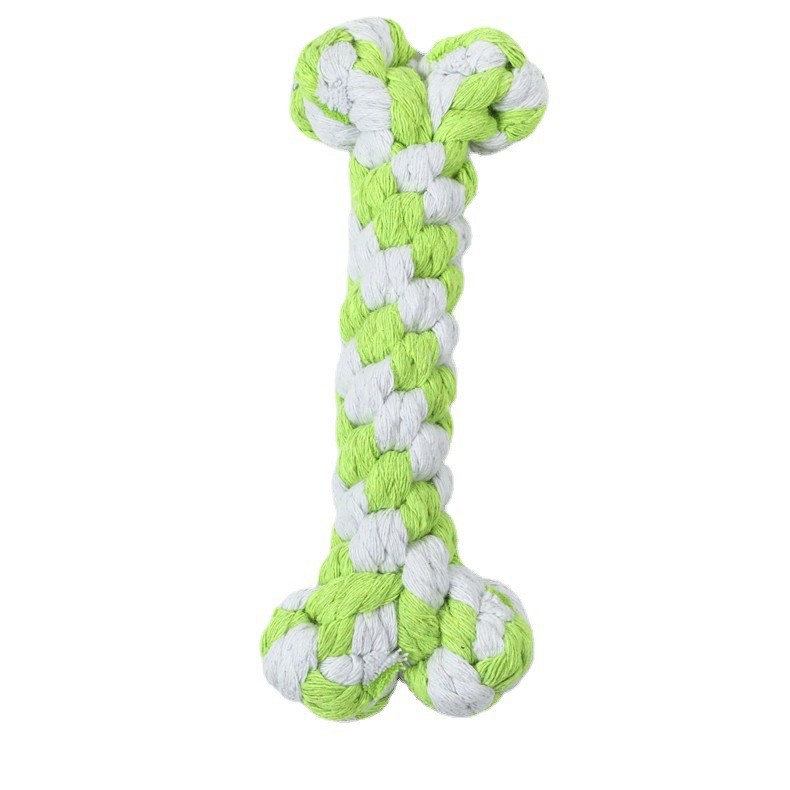 Cute Cotton Rope Bite-resistant Dog Molar Toy Dog Chewing Rope Combination Set display picture 5