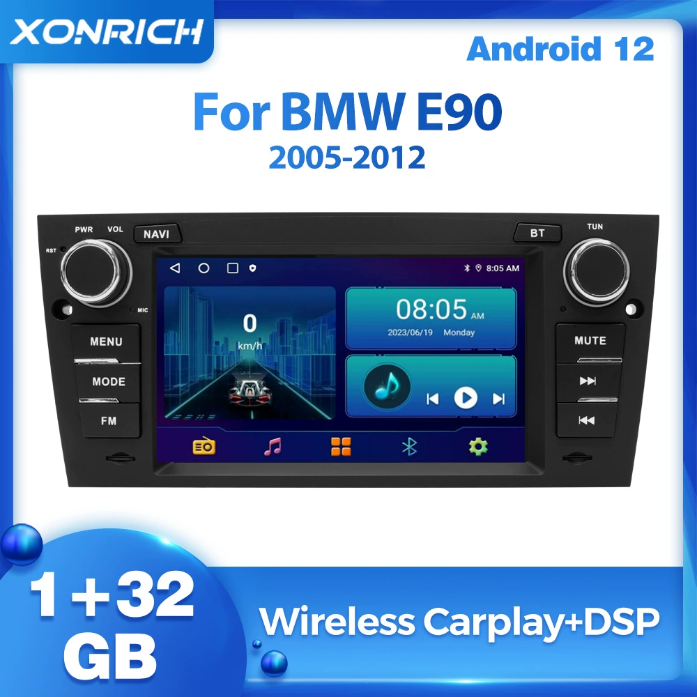 Подходит для BMW E90 E91 E92 2005-2012 модифицированный навигационный Android-проигрыватель GPS автомобиля