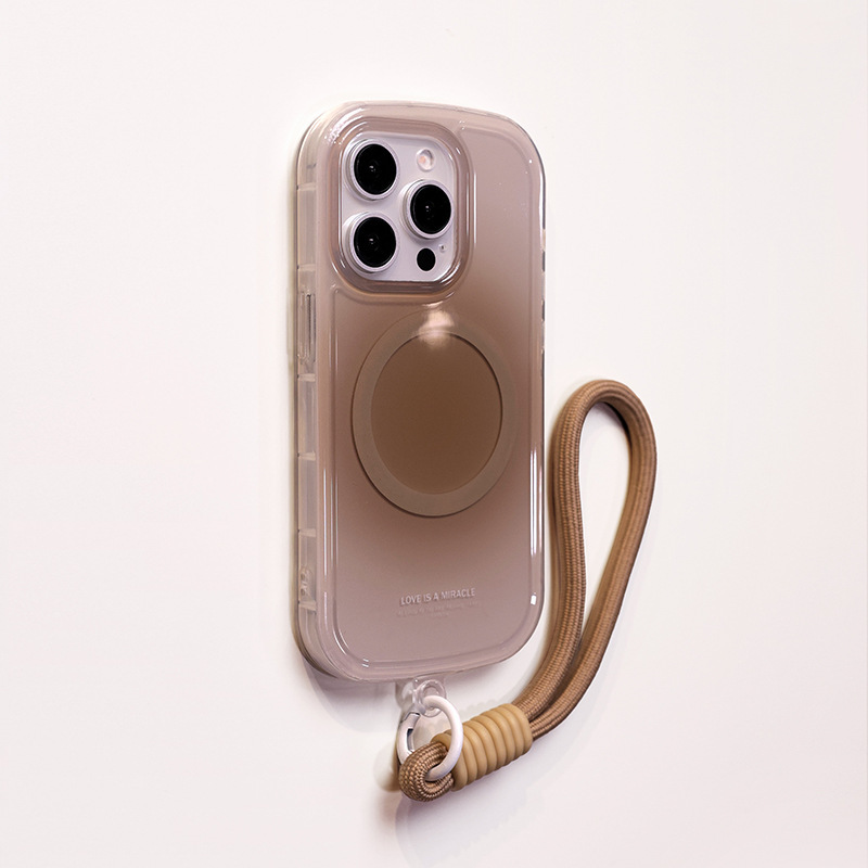 晕染渐变椭圆适用苹果16romax手机壳新款16pro紫色iphone15硅胶14带挂绳max防摔13磁吸12爆款16系列ip保护套|undefined