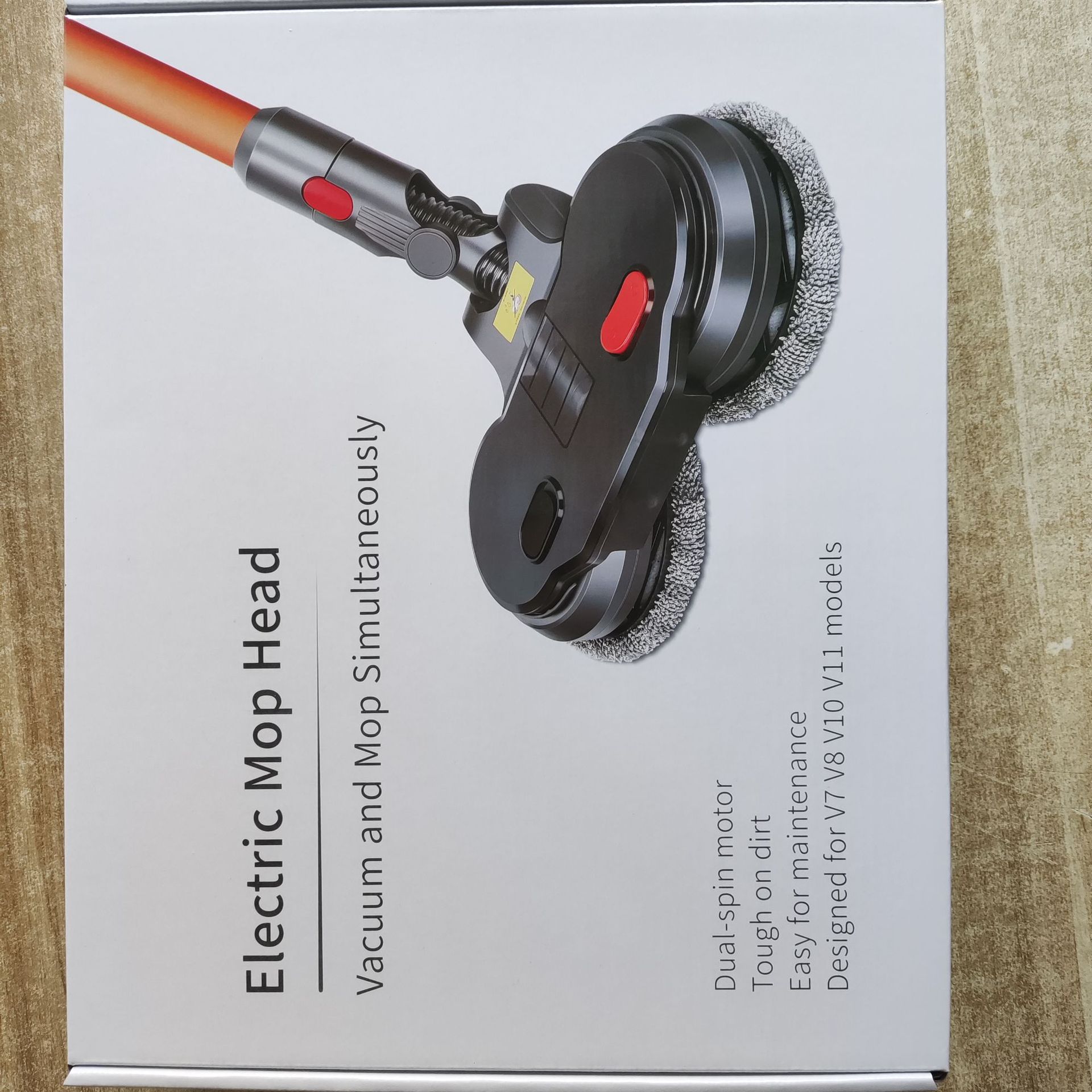 Dyson aspiradora cabeza de la fregona eléctrica cabeza del cepillo trapo tanque de agua de succión trapeador integrado Accesorios