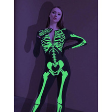 Z 45831 Halloween Print Jumpsuit ��ʥӡ�������羳����