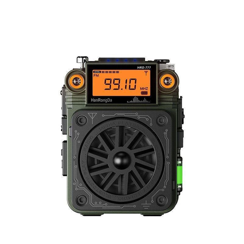HRD - 777 Han Rongda radio giroscopio mini radio multifunción de banda completa mini sonido