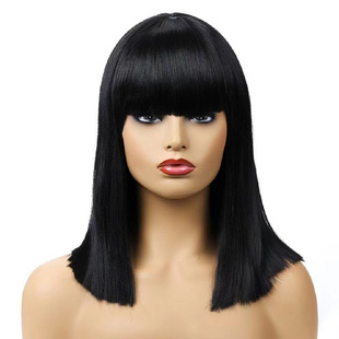 �W���ٰlŮ���Q���w�ߜؽzֱ�l�����^12��bob��ɫ���ռٰl�^��wig
