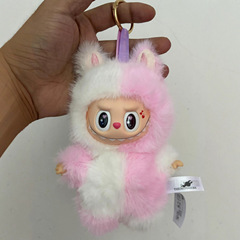 （高品质）心动马卡龙改款奶油桃桃毛绒公仔泡泡心动马卡龙改款