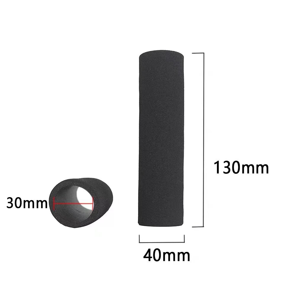 Suitable for Honda Cub Cc110Ct125 Anti-Slip, Sweat-Absorbent, Waterproof, Wear-Resistant Sponge Handlebar Cover, Universal Type for Curved Beams