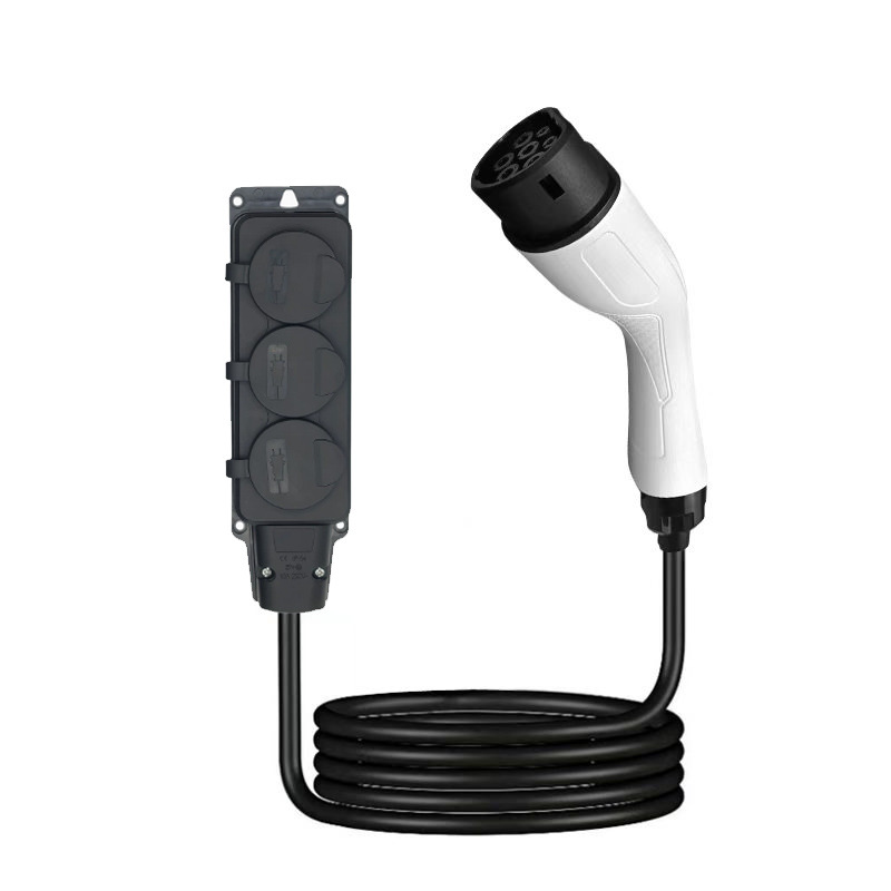 The discharge gun supports V2L European standard new energy external discharger for outdoor camping, BYD Seagull external power strip