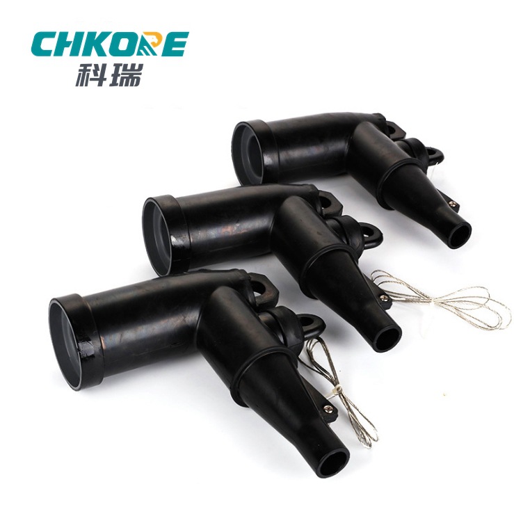 电缆附件 200A美式肘型头 插拔头 可触摸高压电缆接头 厂家直供