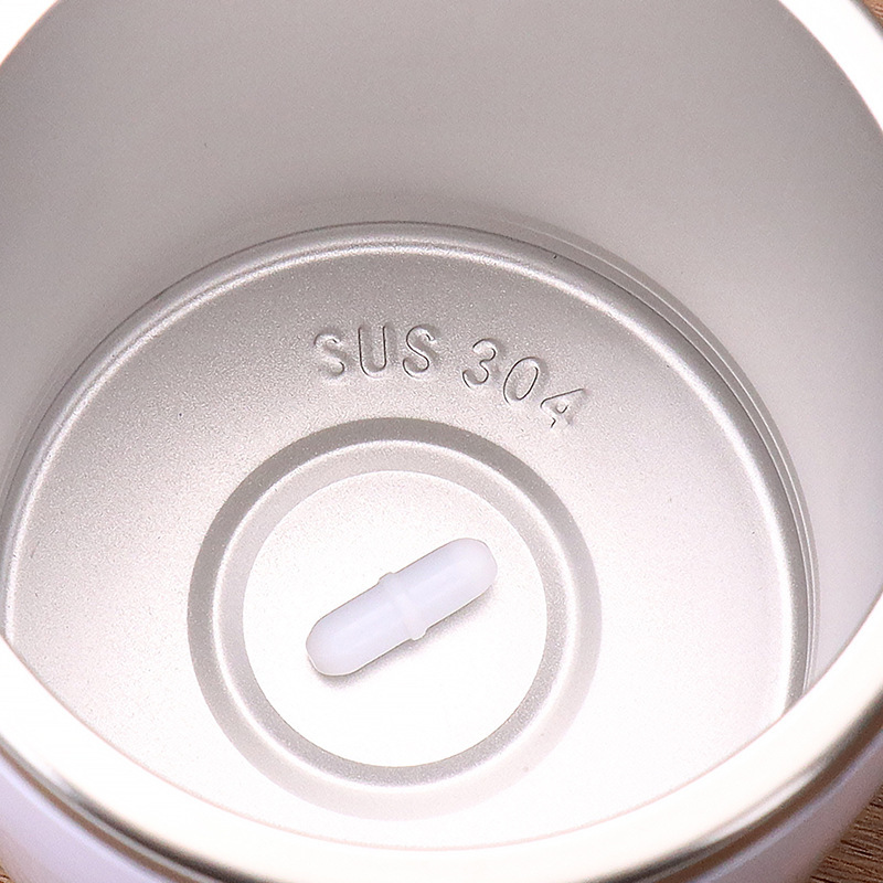 充電式攪拌カップ磁力自動攪拌コーヒーカップタンパク質粉電動ステンレス鋼怠け者コップ神器|undefined