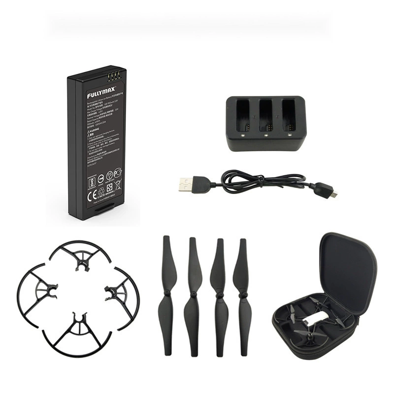 Подходит для DJI Tello, защитный чехол для аккумулятора дрона, лезвие, зарядное устройство, косметичка, аксессуары