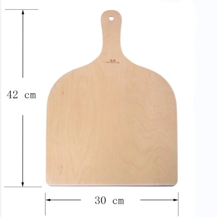 Pala de pizza de madera al aire libre tabla de pan para hornear casera bandeja de horno de cocina casera tabla de cortar tabla de cortar tabla de cortar image 5