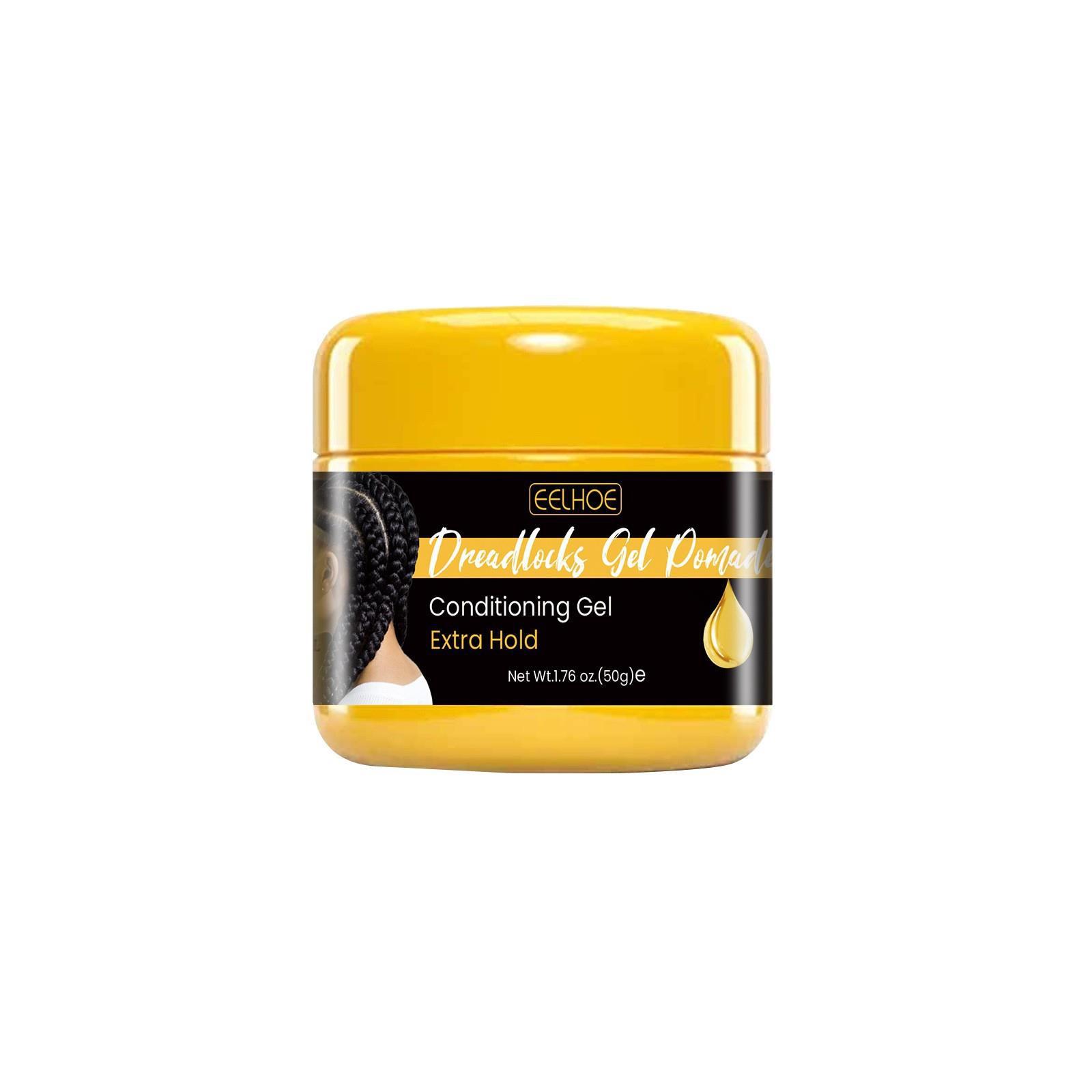 Lasts to Prevent Moisture Loss, Moisturize Braid Setting, Natural Gloss Shape Gel Hair Wax_voghion.com
