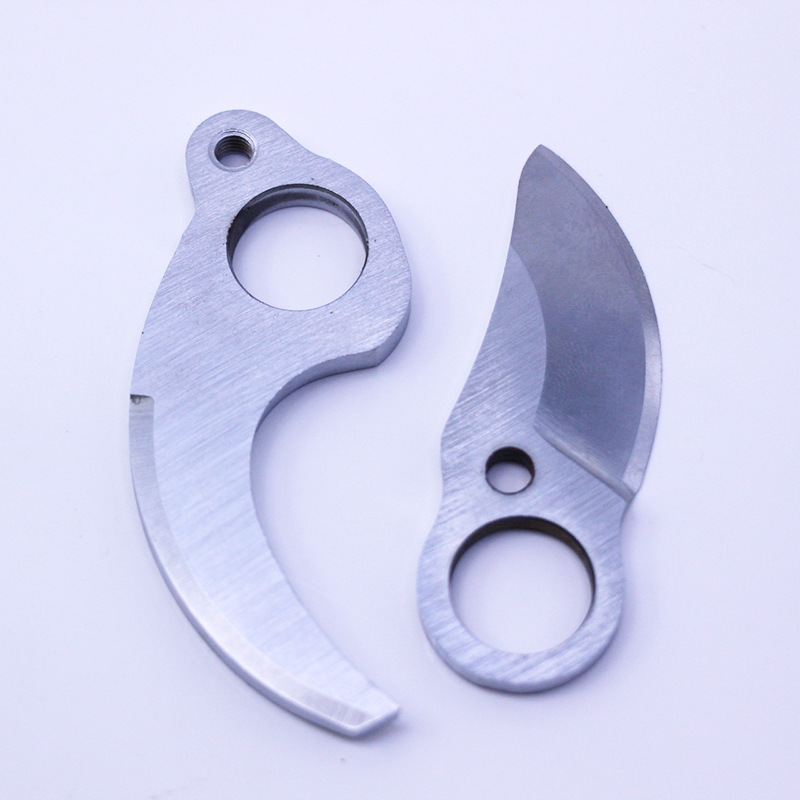 生产电动剪刀片园林电动修剪刀片高硬度修枝剪刀片园林修剪刀片
