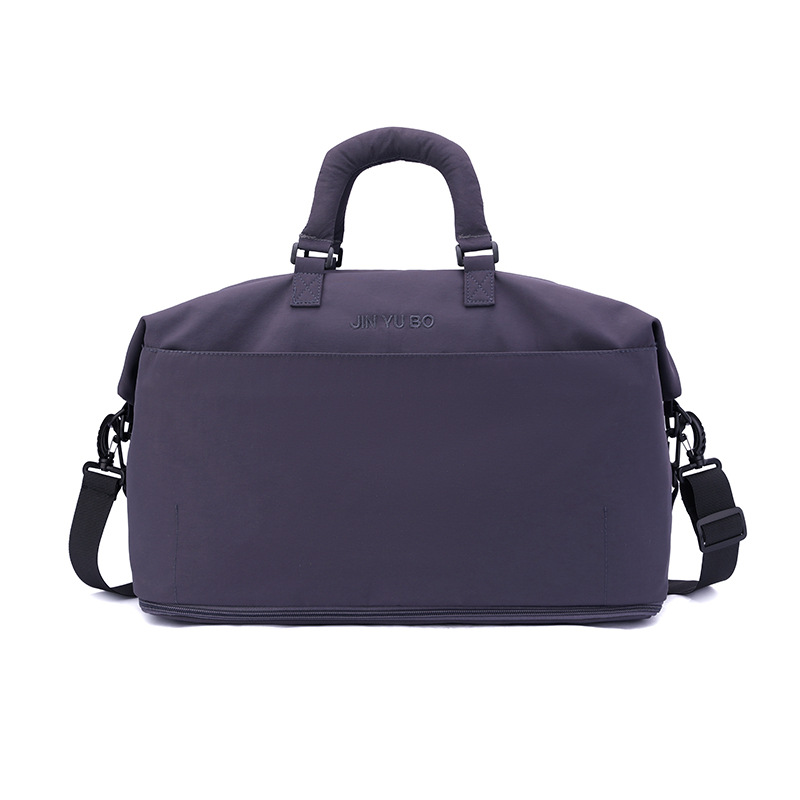 Nueva bolsa de viaje expandible, bolsa de viaje corto de gran capacidad para mujeres, bolsa de mano, bolsa de fitness ligera, separación seca y húmeda.