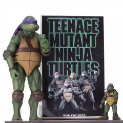 NECA ティーンエイジ・ミュータント・ニンジャ・タートルズ TMNT 2018 SDCC 限定版 7inch 可動フィギュア ハンドモデル