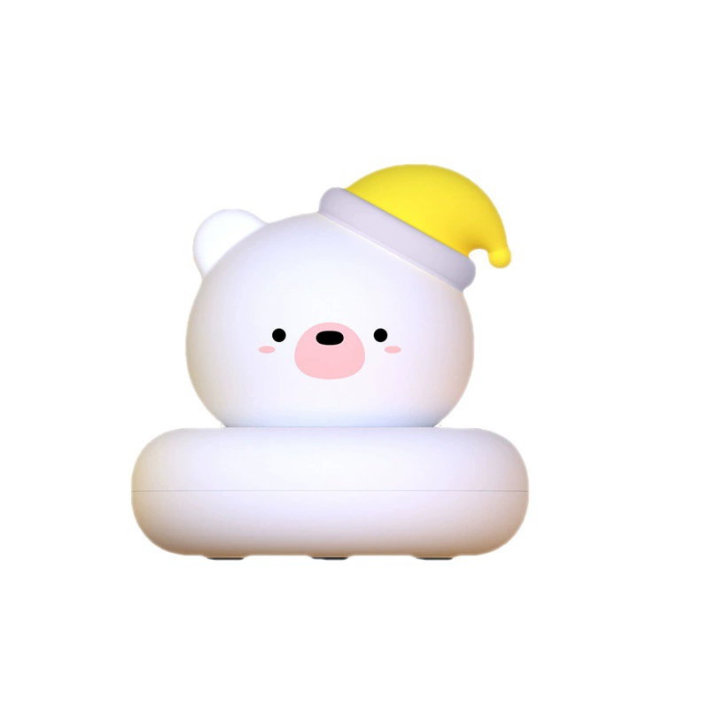 Table night light, induction rabbit for bedroom for breastfeeding, human sensor