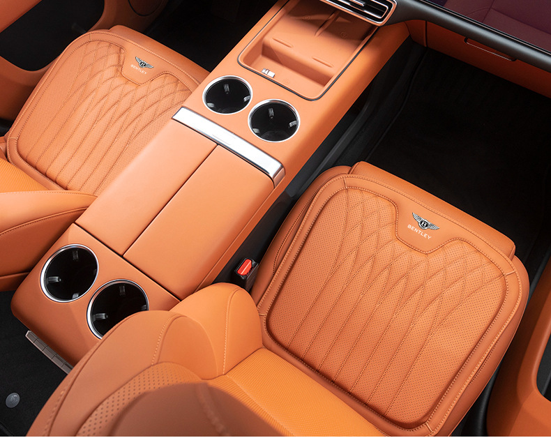 Suitable for Bentley Bentayga Phev Mulsanne Continental Gt Flying Spur Car Seat Cushion Breathable and Ventilated Summer Memory Foam Lumbar Support