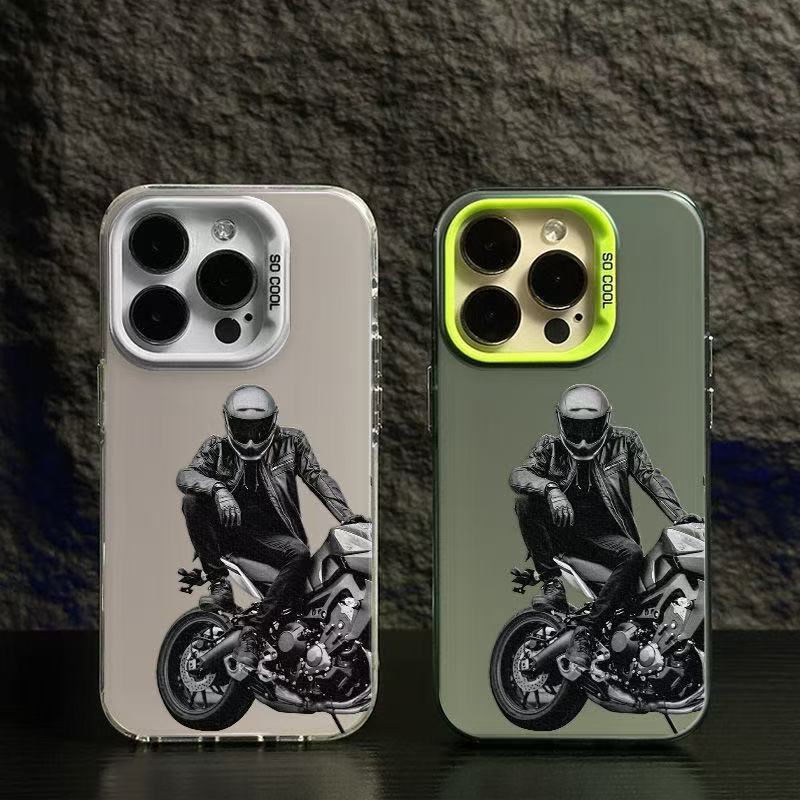 Nueva locomotora europea y americana para iPhone 16 funda para teléfono móvil Apple 15promax/14/13pro12 personalidad 11X