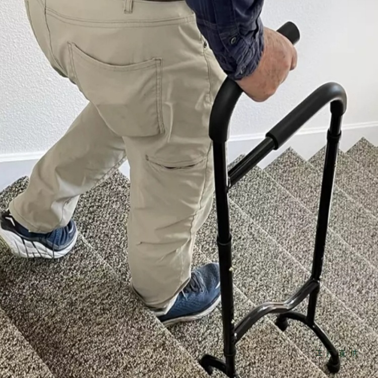 老人步行走路神器上下楼梯辅助力爬台阶拐杖残疾康复起身站立扶手