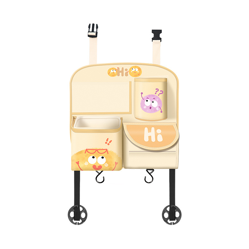 Borsa da appendere per interni auto, organizer multifunzionale per schienale auto, cestino per fazzoletti per sedile posteriore, contenitore portaoggetti_voghion.com