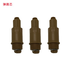対外貿易の工事種類のプラスチックのスプリングバックの芯の陶磁器のたらいは穴があります。