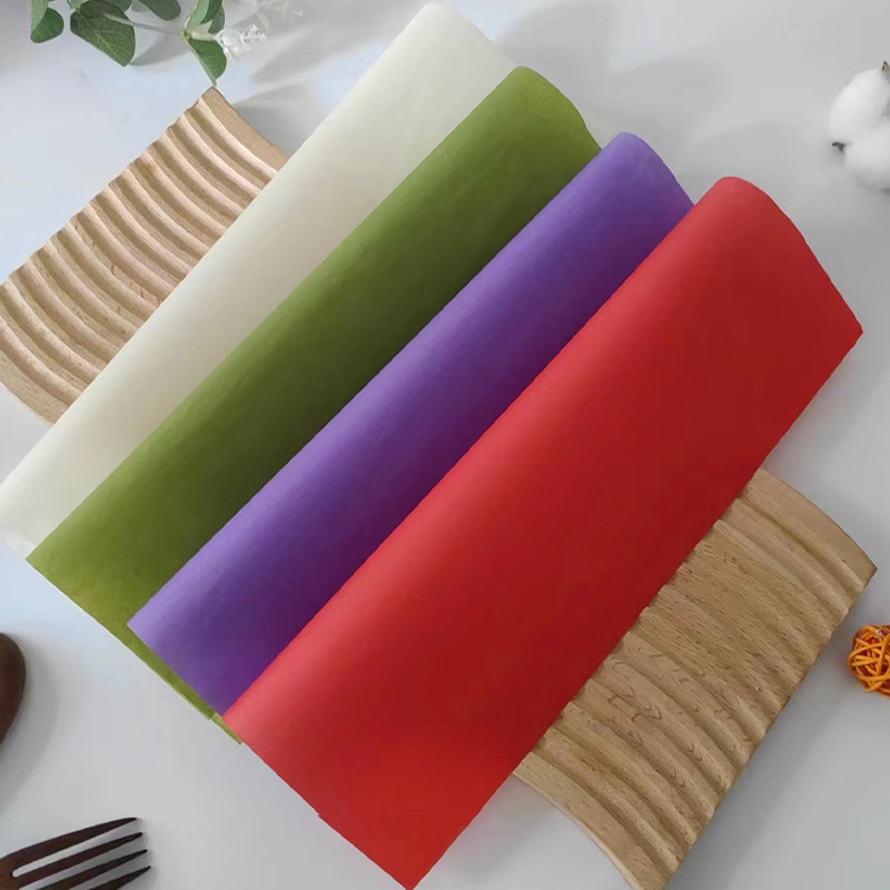 Papel de absorción de aceite de color snack frito papel a prueba de aceite papel de almohadilla de alimentos papel a prueba de aceite papel de placa de barbacoa papel de embalaje de sándwich