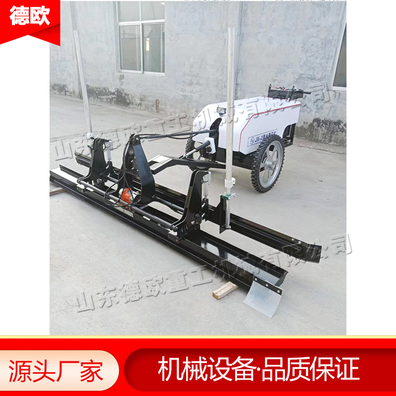 混凝土摊铺整平机两轮手扶式混凝土滚平机水泥地面铺设平地机