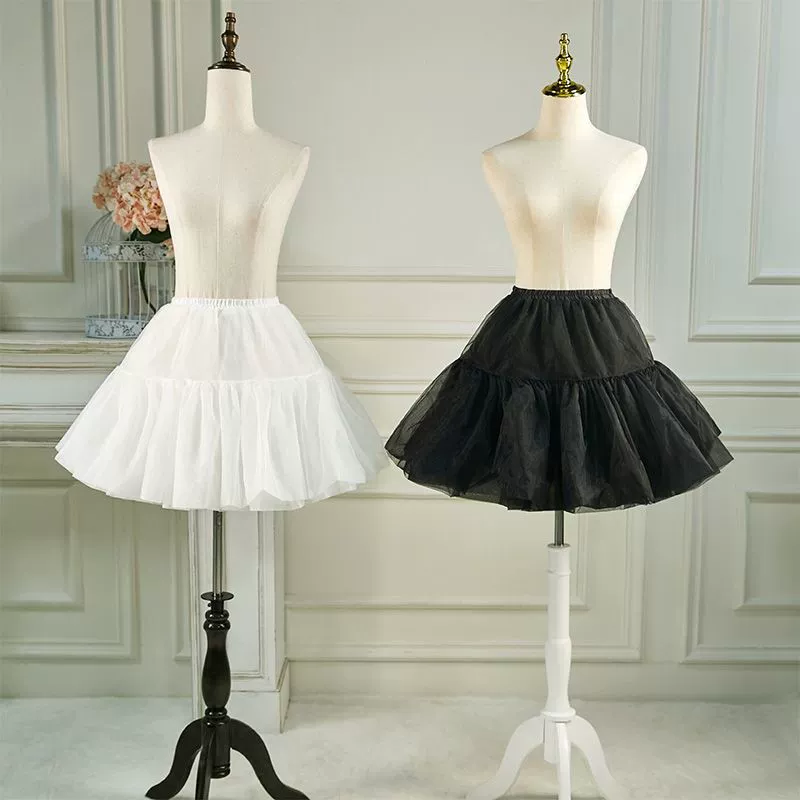 Юбка Лолиты Габон Шестислойный соус Лолита Cos Внутренняя юбка Мягкая юбка для девочек Универсальная облачная скоба