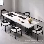 一体两用实木意式茶桌椅