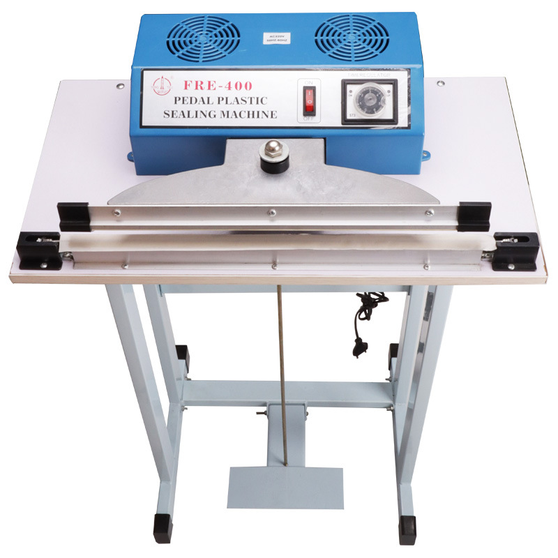 Fábrica al por mayor pedal máquina de sellado rápido película retráctil pie máquina de sellado y corte máquina de embalaje de bolsas de plástico máquina de sellado de plástico image 8