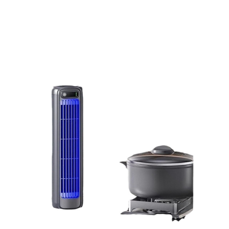 Ventilador doméstico pequeño transfronterizo cocina aire acondicionado inodoro colgado en la pared dormitorio no perforado colgado en la pared ventilador eléctrico silencioso