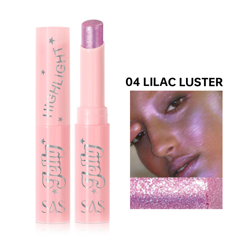 SAS belleza estilo explosivo transfronterizo venta caliente multicolor gelatina de sombra de ojos de alto brillo palo al por mayor SES006