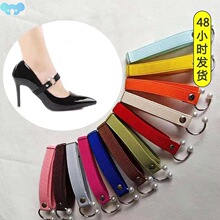 1Pair Women Anti-loose High Heels Elastic Shoe Strap Belt跨