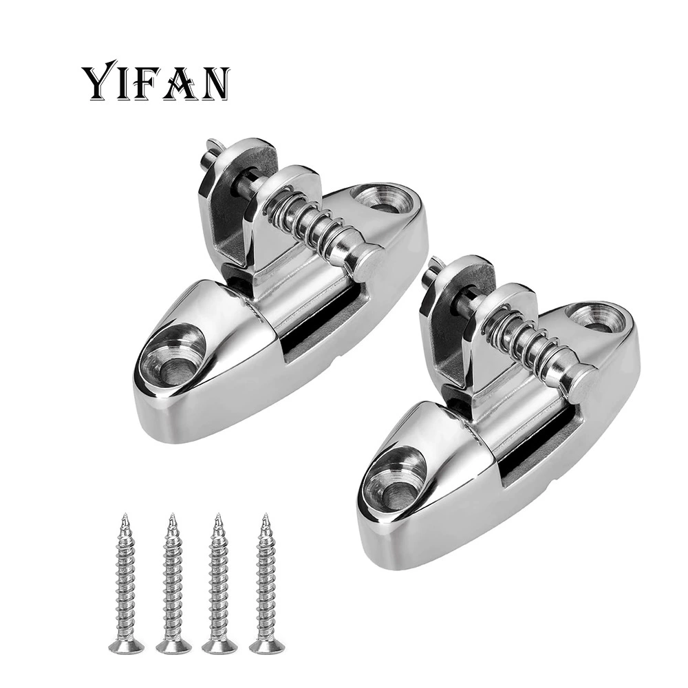 Петля из нержавеющей стали 316 типа «горный маятник» для морской палубы, пружинный штифт, аксессуары для яхтенных тентов