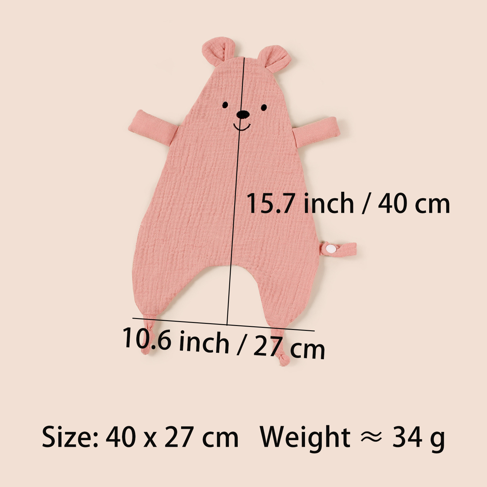 32g Weight bib Classification Cotton Fabric Type Casual, Daily Occasion Regular Fit Fit Type Animal Pattern Summer, Spring, Autumn Season Baby Girl'S, Baby Boy'S Gender Cute Style Cute Animal Cotton Baby Accessories 2