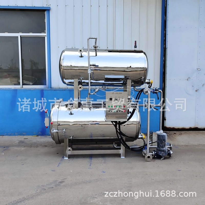 熟食杀菌锅  真空包装食品粽子反压灭菌锅  全自动肉制品杀菌设备