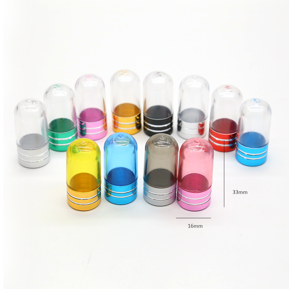 现货销售矮胖透明一粒塑料瓶分装瓶 ps塑料瓶铝盖塑料瓶一粒装