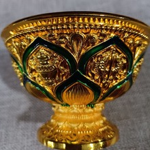 古玩铜器收藏仿金碗造型精美做工细致古玩工艺品基地支持代发批发