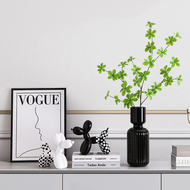 Entrar en el hogar decoración de puerta de entrada moderna alta sensación de sala de estar hogar escritorio TV comedor armario zapatos nicho decoración suave