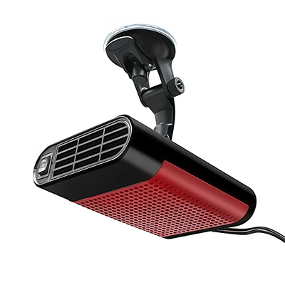 Vehicle Heater 24V Digər kiçik elektrik cihazlar - deluxe-version-24v-red-with-suction-cup-bracket