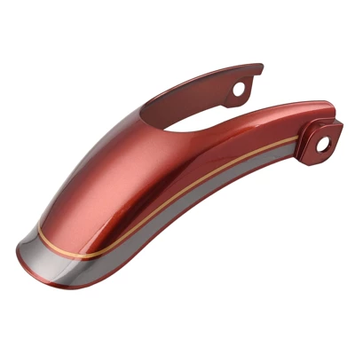 Retro Front Mudguard Extension, Sand | Motorcycle Fender