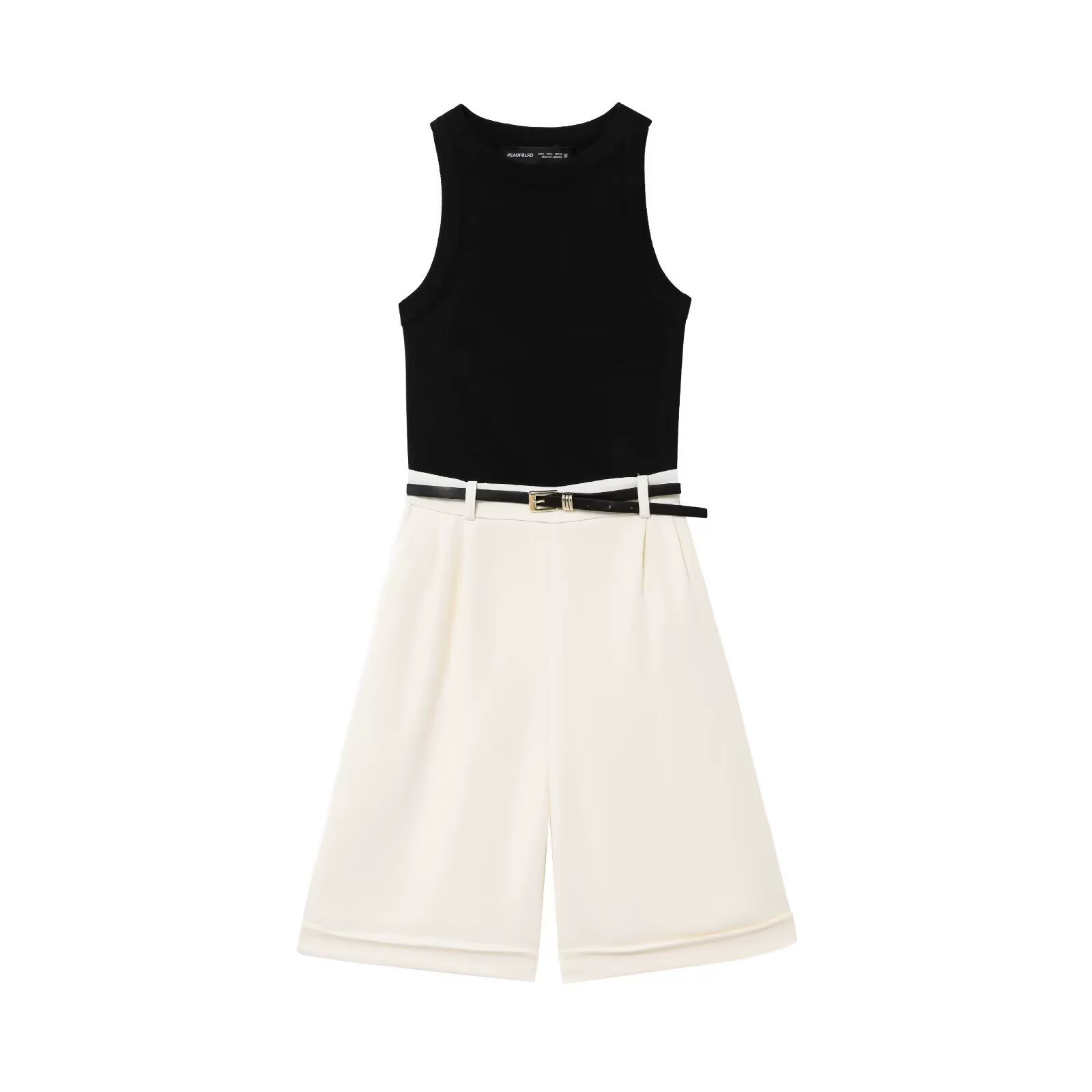 Женский летний комбинезон в европейско-американском стиле с поясом, кросс-граничная торговля, 2025 год, M18811