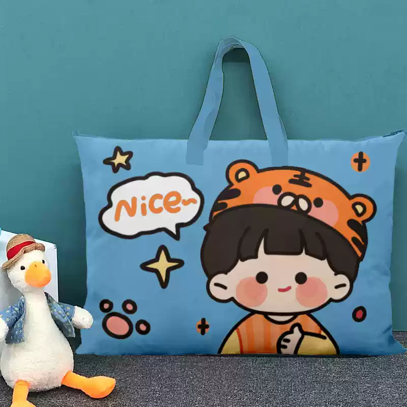 卸売子供キルト収納防水オックスフォードキルトバッグかわいい漫画幼稚園キルト収納袋トートバッグ|undefined