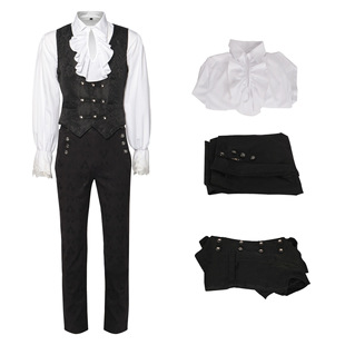 2025 Amazon Wish Steampunk Medieval Jacket Gothic Victorian Frock Suit