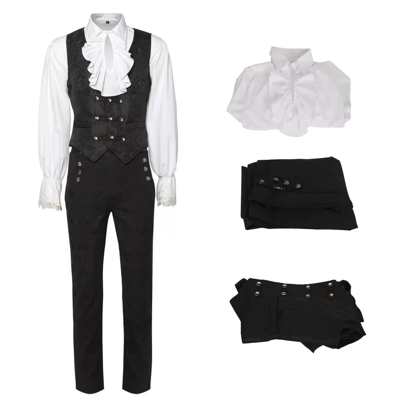 Jacket, set, Amazon, punk style, Gothic