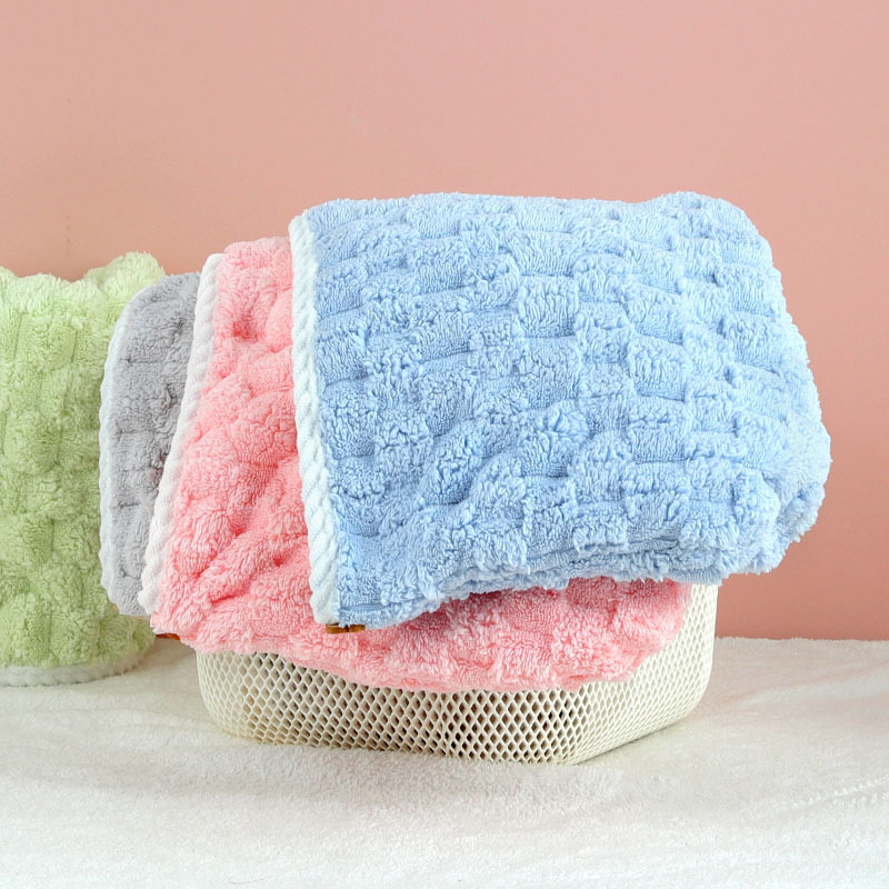 Hair drying cap, double-layer super absorbent, quick-drying, blow-free shower cap for women, thickened hair towel, hair towel, hair drying towel